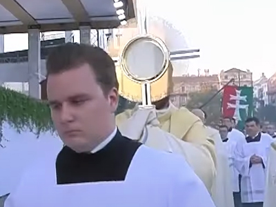 NATIONAL EUCHARISTIC PILGRIMAGE OPENING MASS FROM SAN FRANCISCO
