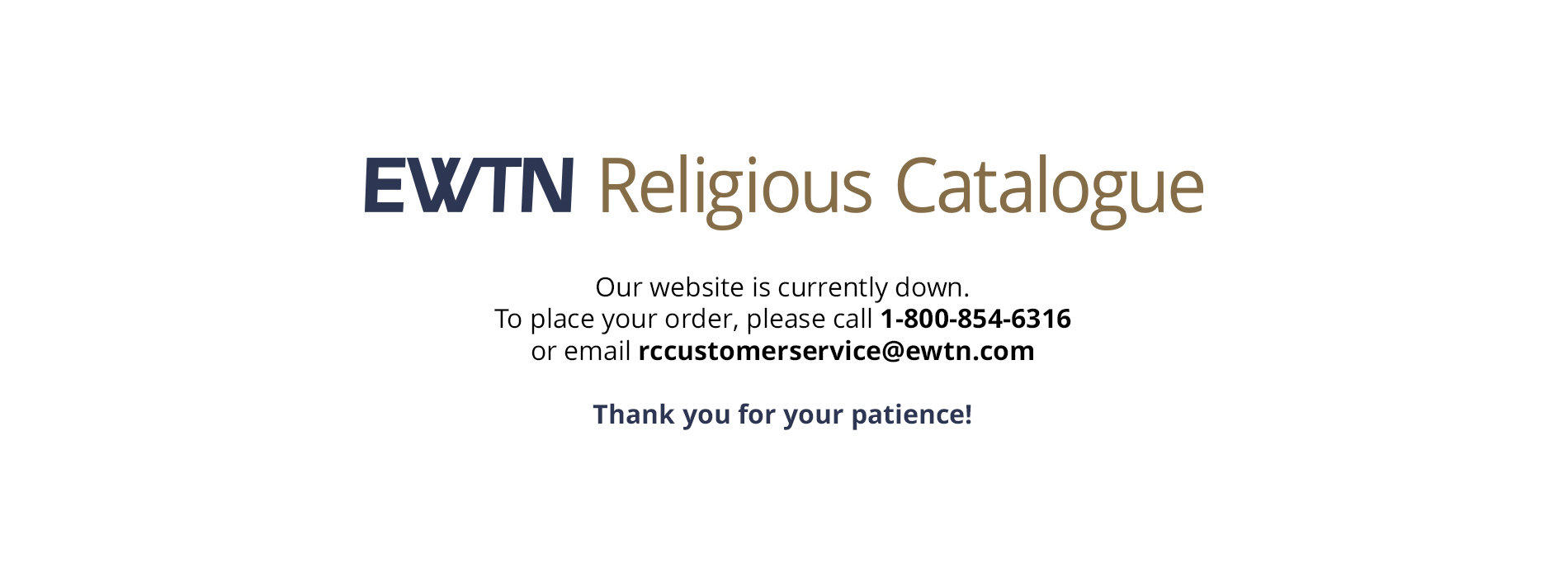 EWTN Religious Catalogue