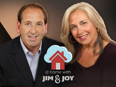 AT HOME WITH JIM AND JOY