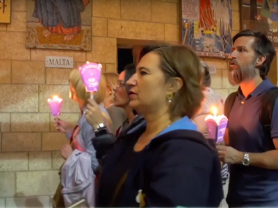 MARIAN PROCESSION FROM THE HOLY LAND