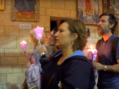 MARIAN PROCESSION FROM THE HOLY LAND